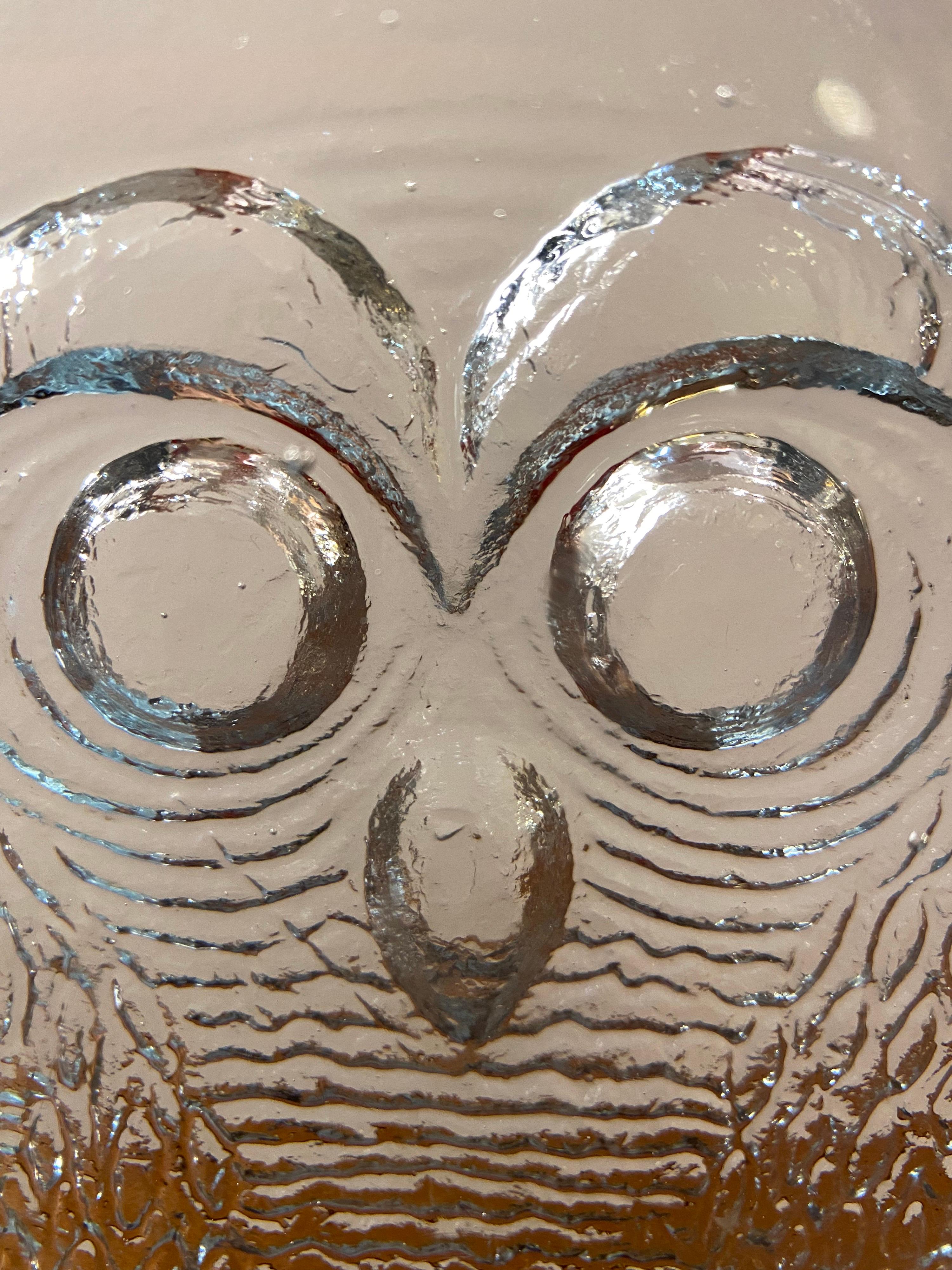 blenko glass owl