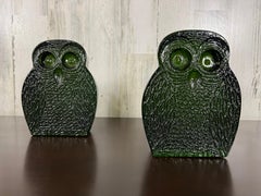 Blenko Búho de cristal Finales de libro