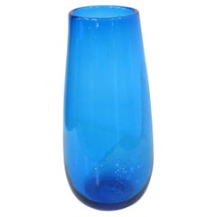 Vintage Blenko Handblown Vase by Wayne Husted