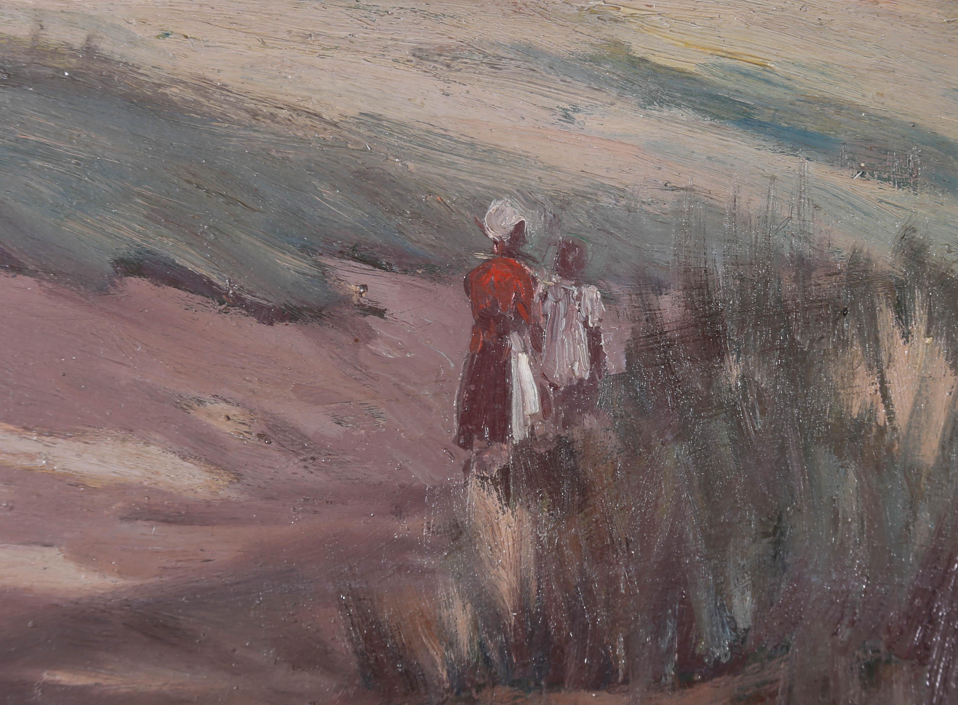 Blenner Lossett - 1952 Huile, Jours d'été en vente 3