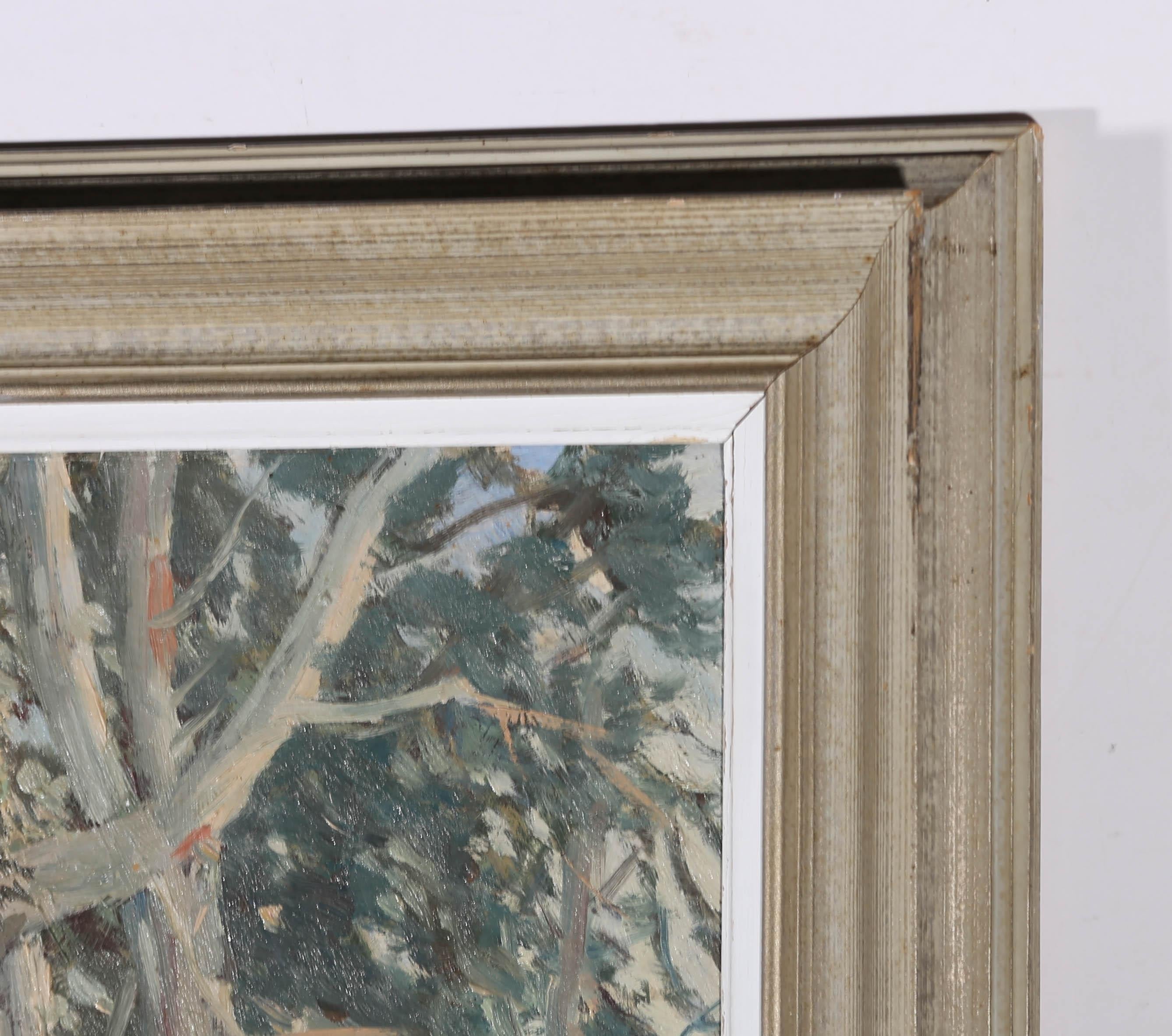 Blenner Lossett - 1952 Huile, Jours d'été en vente 4
