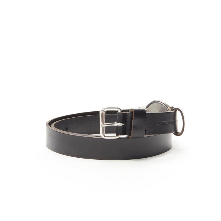 BLESS No. 32 Frustverderber Berlin Analog watch buckle black belt 