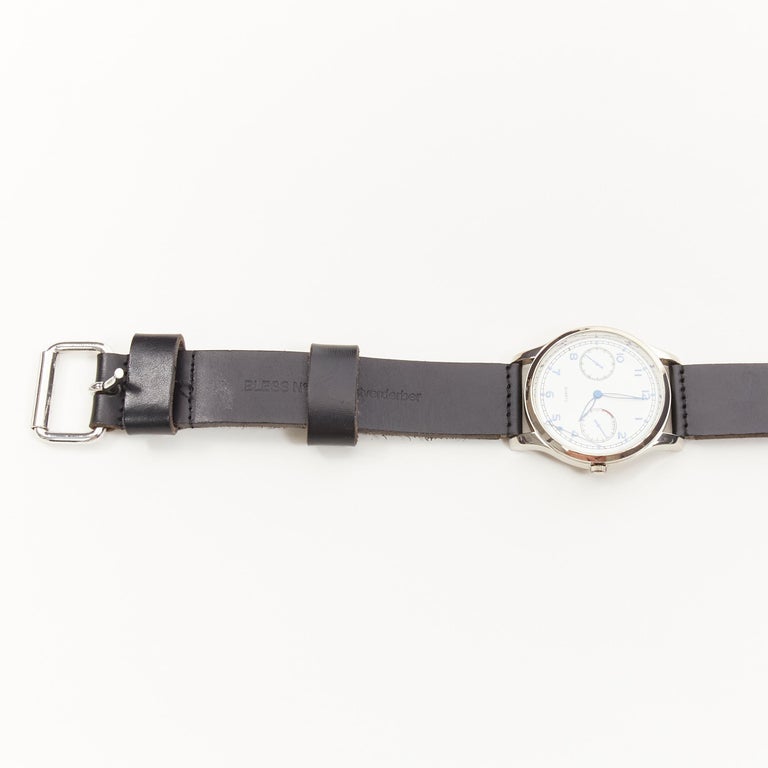 BLESS No. 32 Frustverderber Berlin Analog watch buckle black belt 