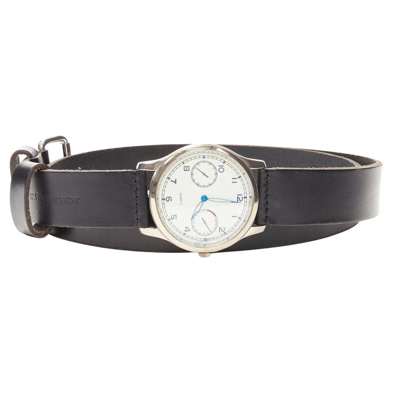 BLESS No. 32 Frustverderber Berlin Analog watch buckle black belt 