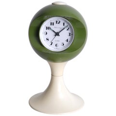 Blessing West Germany Helmet Pedestal Clock, circa 1968