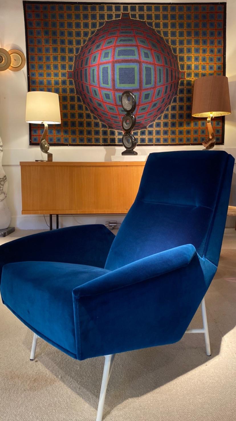 Bleu Armchair by Claude Delor 1