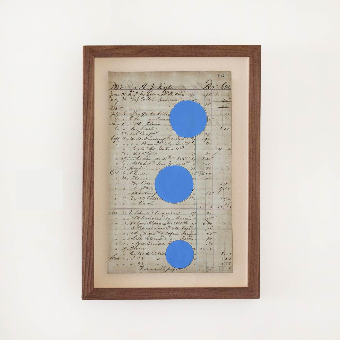 Bleu Clair Abstrakt 1 von Afsoon Thayer (amerikanisch) im Angebot