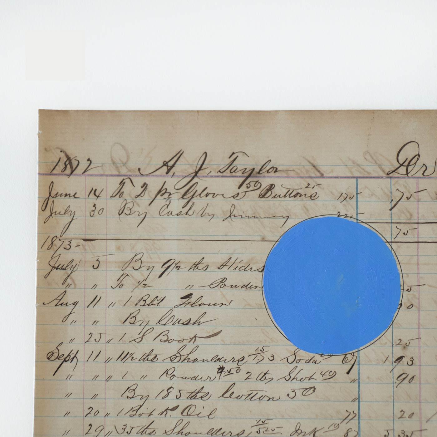 Bleu Clair Abstrakt 1 von Afsoon Thayer (21. Jahrhundert und zeitgenössisch) im Angebot