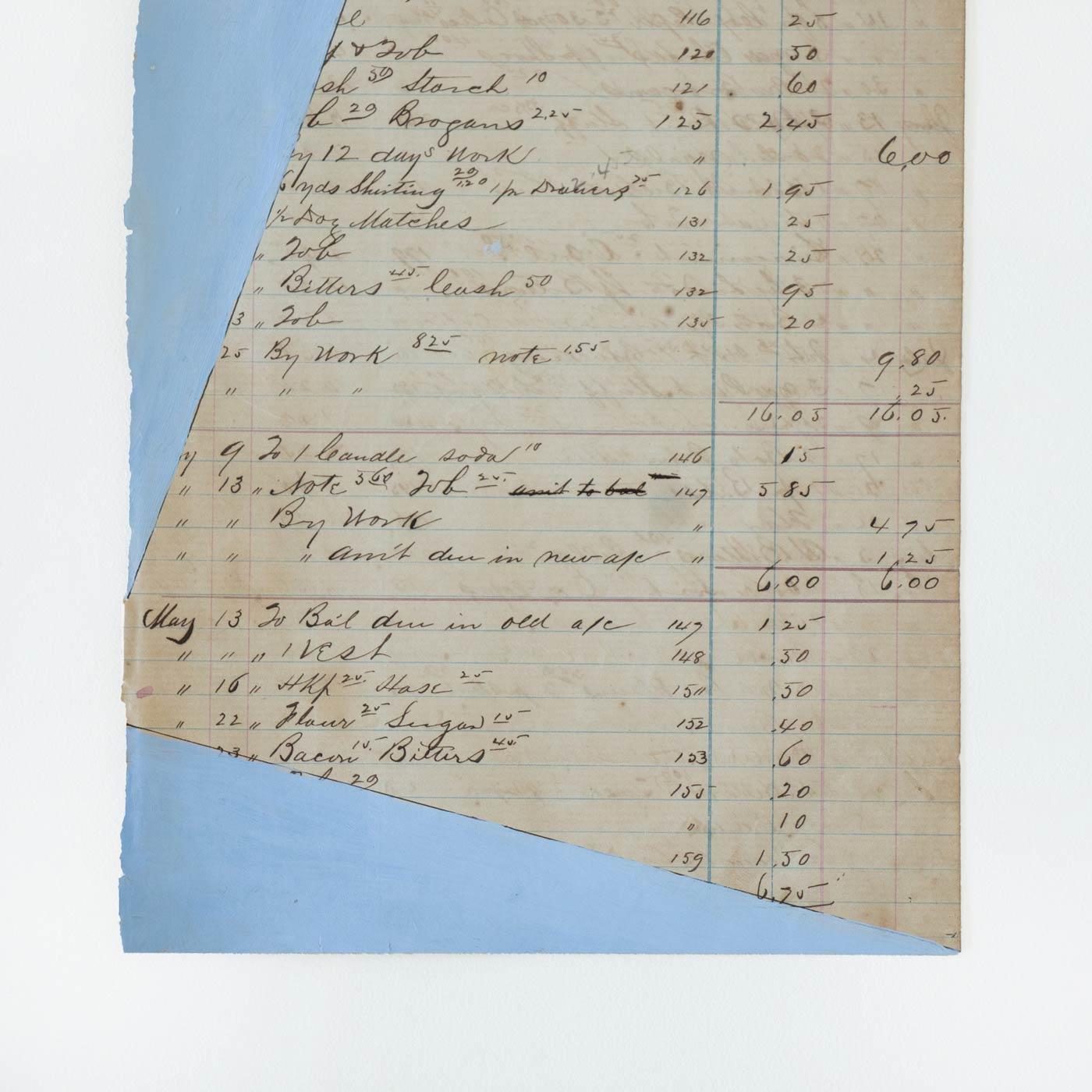 Bleu Clair Abstrakt 2 von Afsoon Thayer im Angebot 1