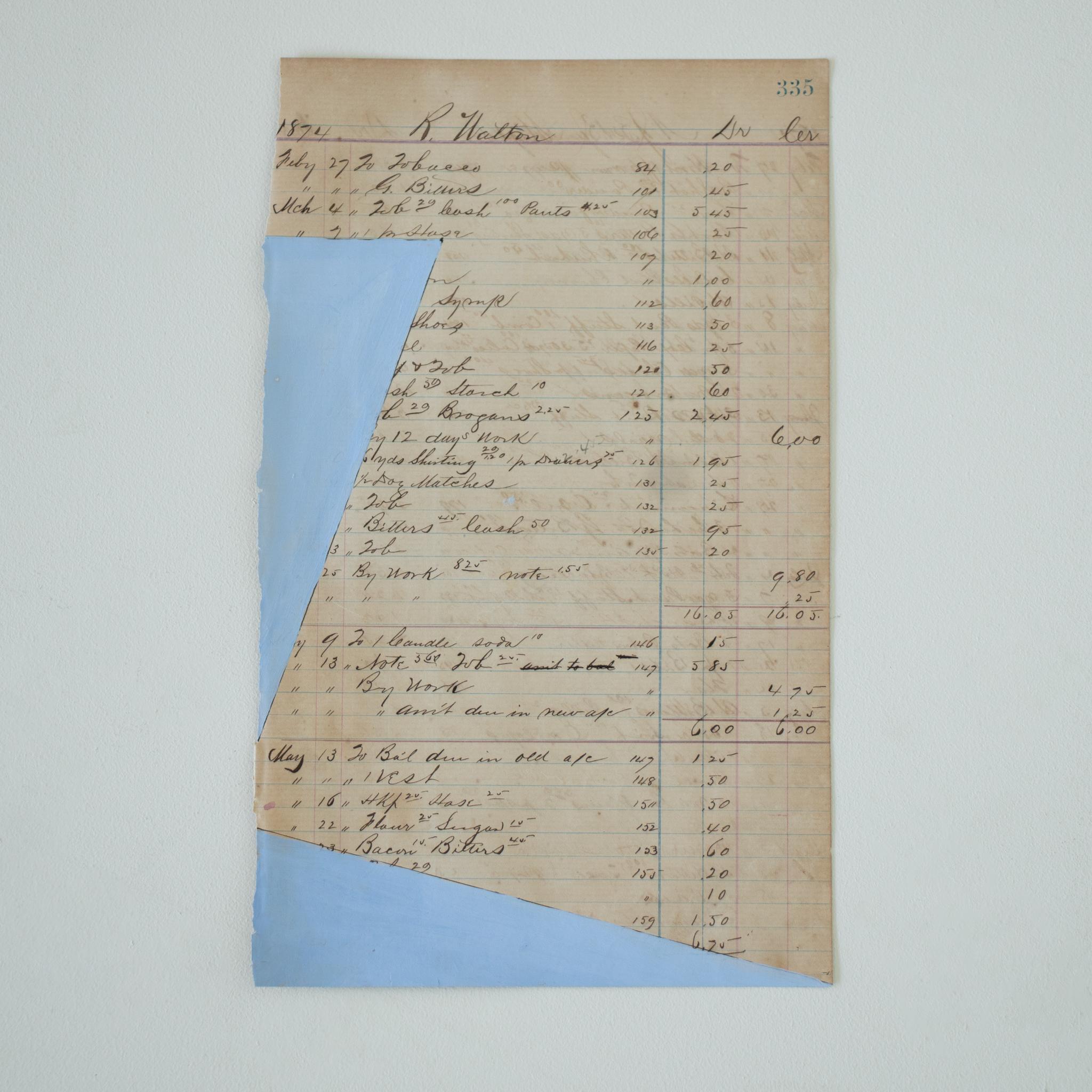 Bleu Clair Abstrakt 2 von Afsoon Thayer im Angebot 2