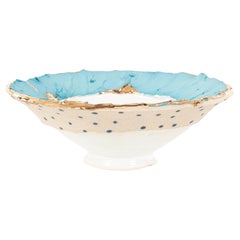 Vintage Bleu Patisse Confetti Porcelain Bowl Chase Gamblin