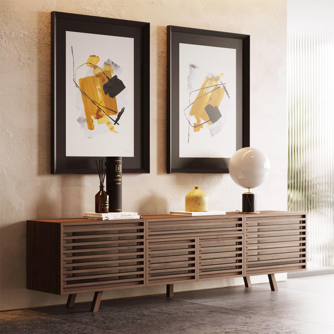 Blind TV Sideboard en vente 2