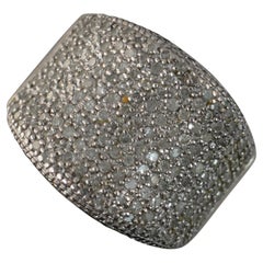 Bling 1.50 Carat Diamond and 9 Carat Gold Cluster Ring