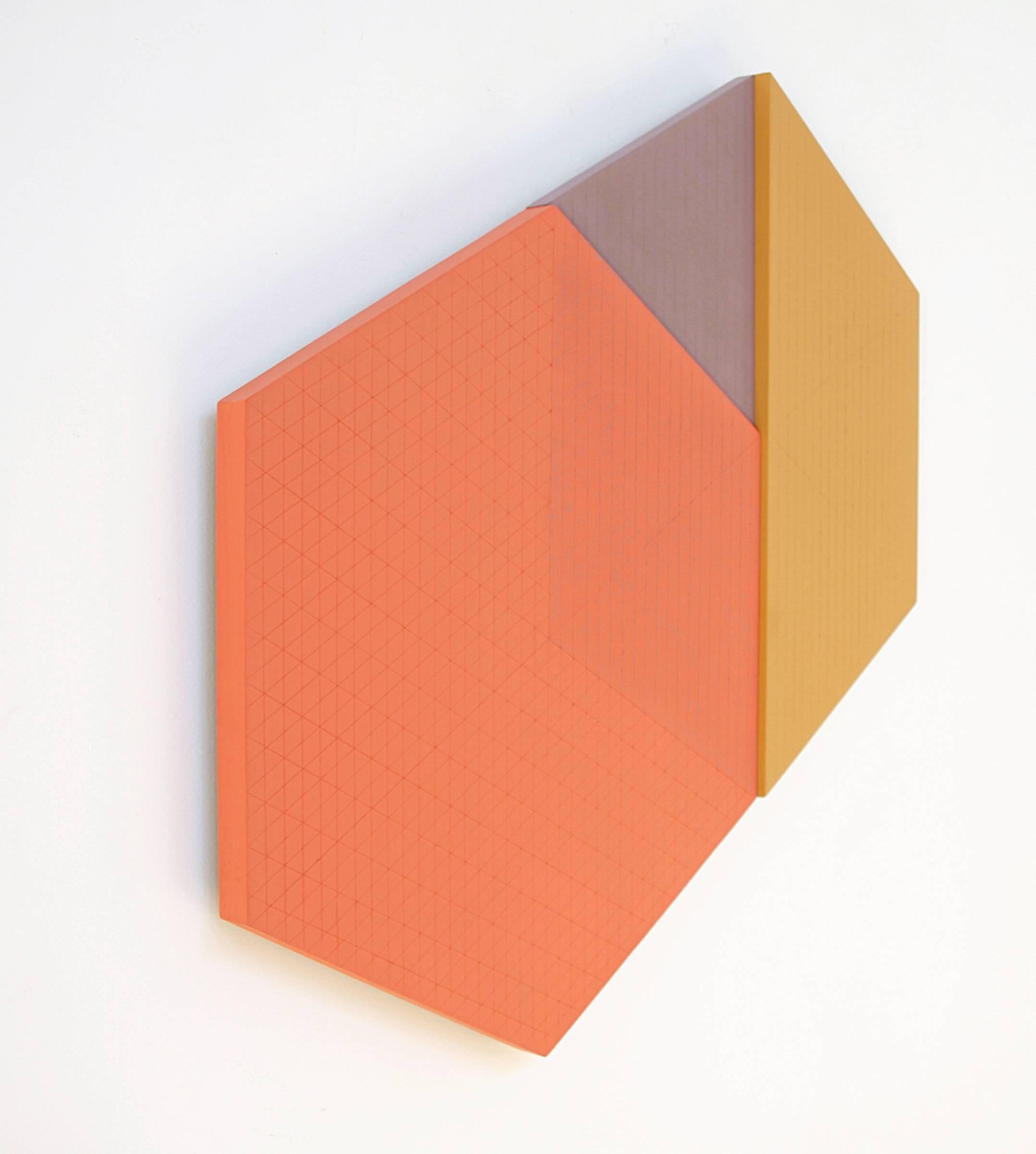 Apeiron - Abstract Geometric Mixed Media Art by Blinn Jacobs