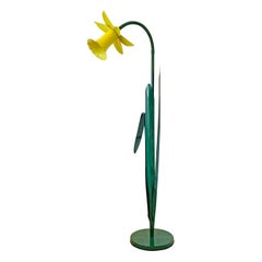 Lampadaire jonquille Bliss 1985 en excellente condition