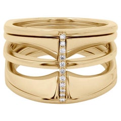 Bliss Lau Fairmined 18k Gold Kaleidoskop-Ring Mini