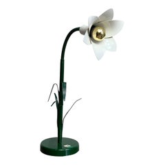 Bliss White Lily Table Lamp, 1980’S
