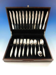 Blithe Spirit by Gorham Sterling Silver Flatware Set for 12 Service 60 Pieces