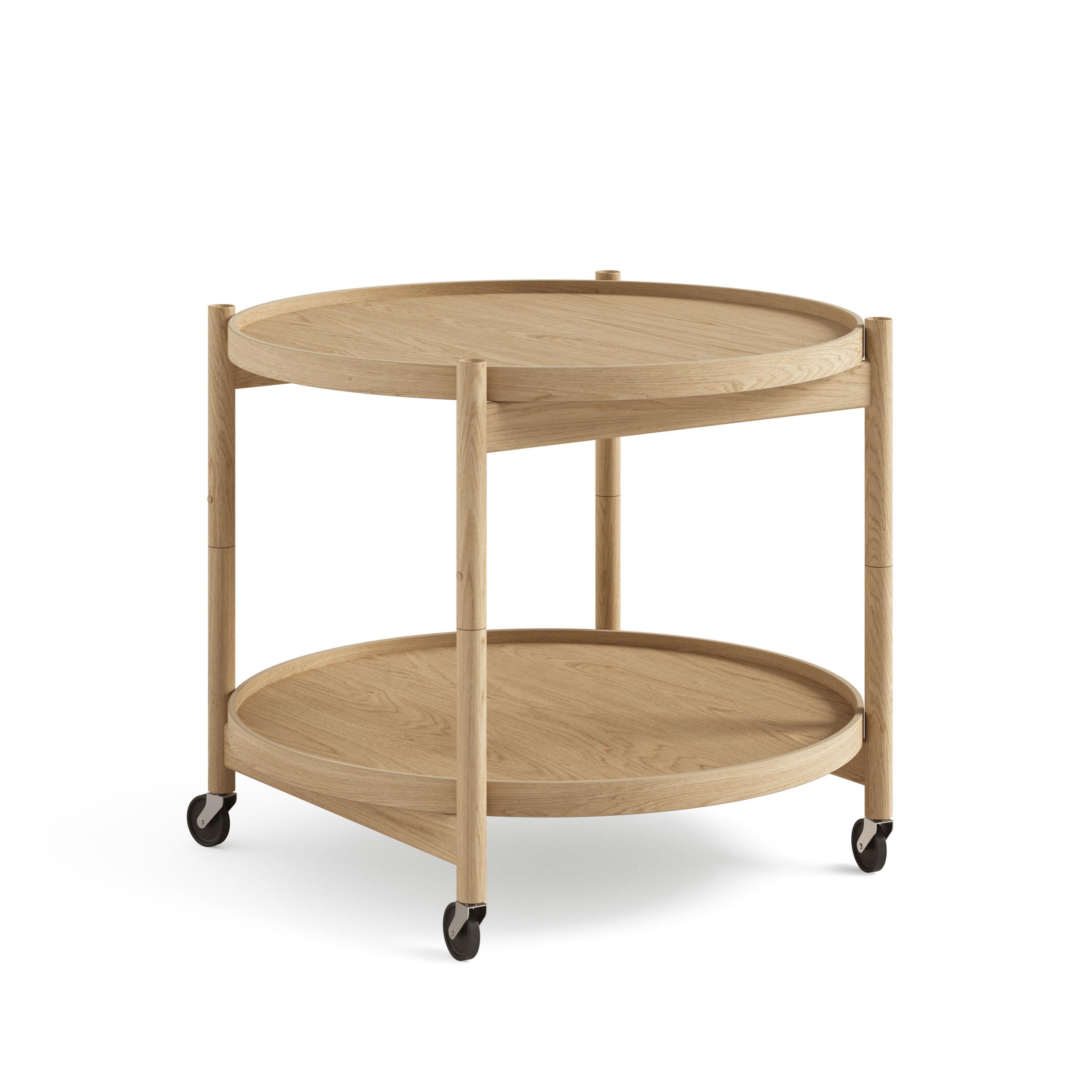 Scandinavian Modern Bølling Tray Table / Model 60 Veneer - Oiled Oak by Hans Bølling for Brdr-Kruger For Sale