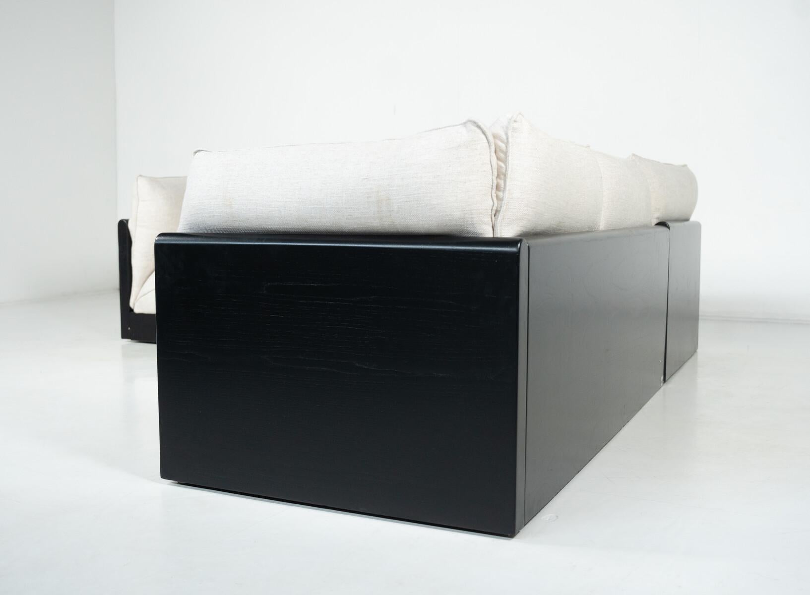 Blob Modular Sofa by Carlo Bartoli, Italy, 1970s - New Upholstery For Sale 4