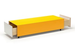 Bloc L1200 con 2 cassetti giallo Established & Sons Pauline Deltour