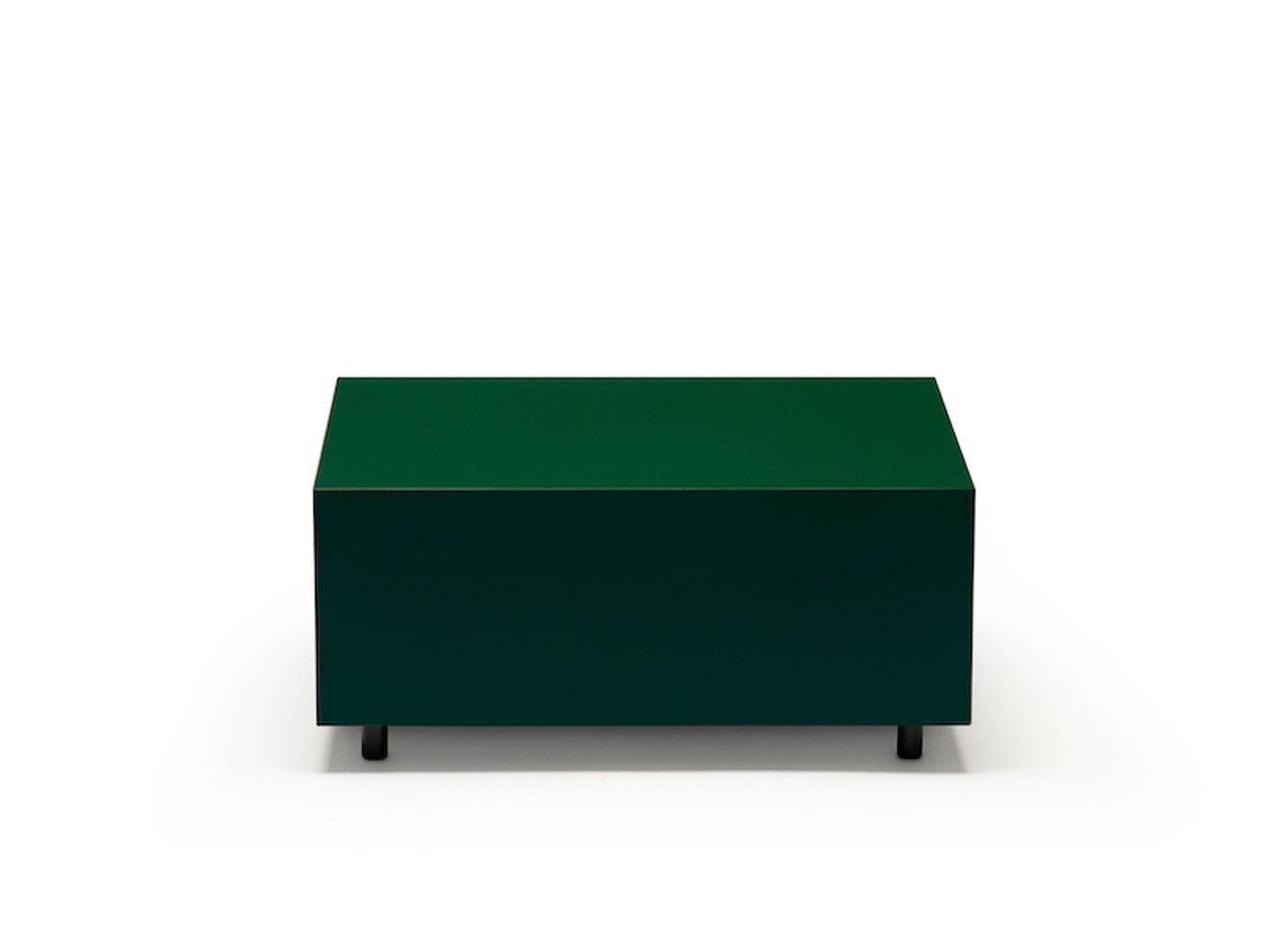 Italian Bloc L640 With Drawer Green Established & Sons Pauline Deltour For Sale