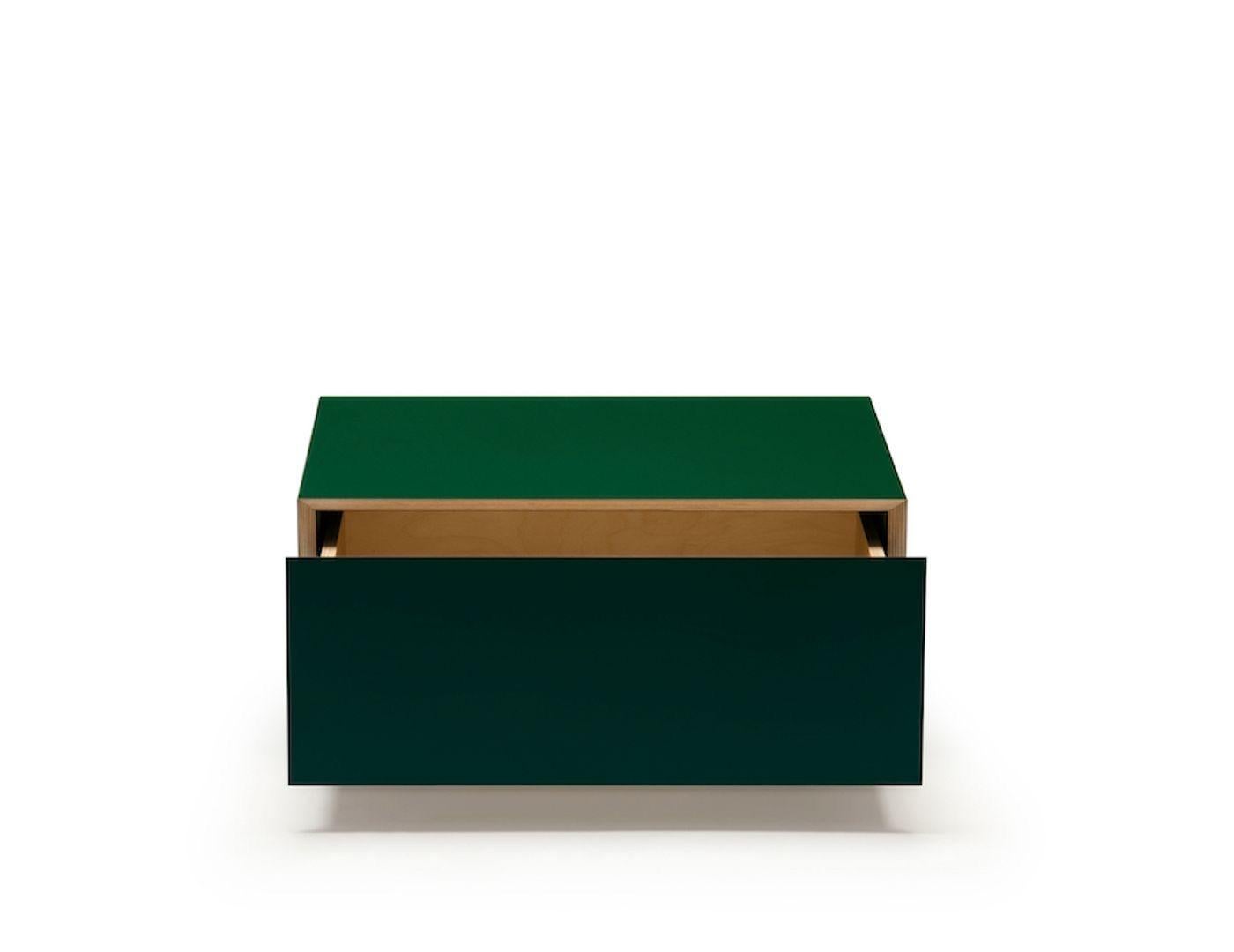Bloc L640 Mit Schublade Rot Established & Sons Pauline Deltour im Zustand „Neu“ im Angebot in Beverly Hills, CA