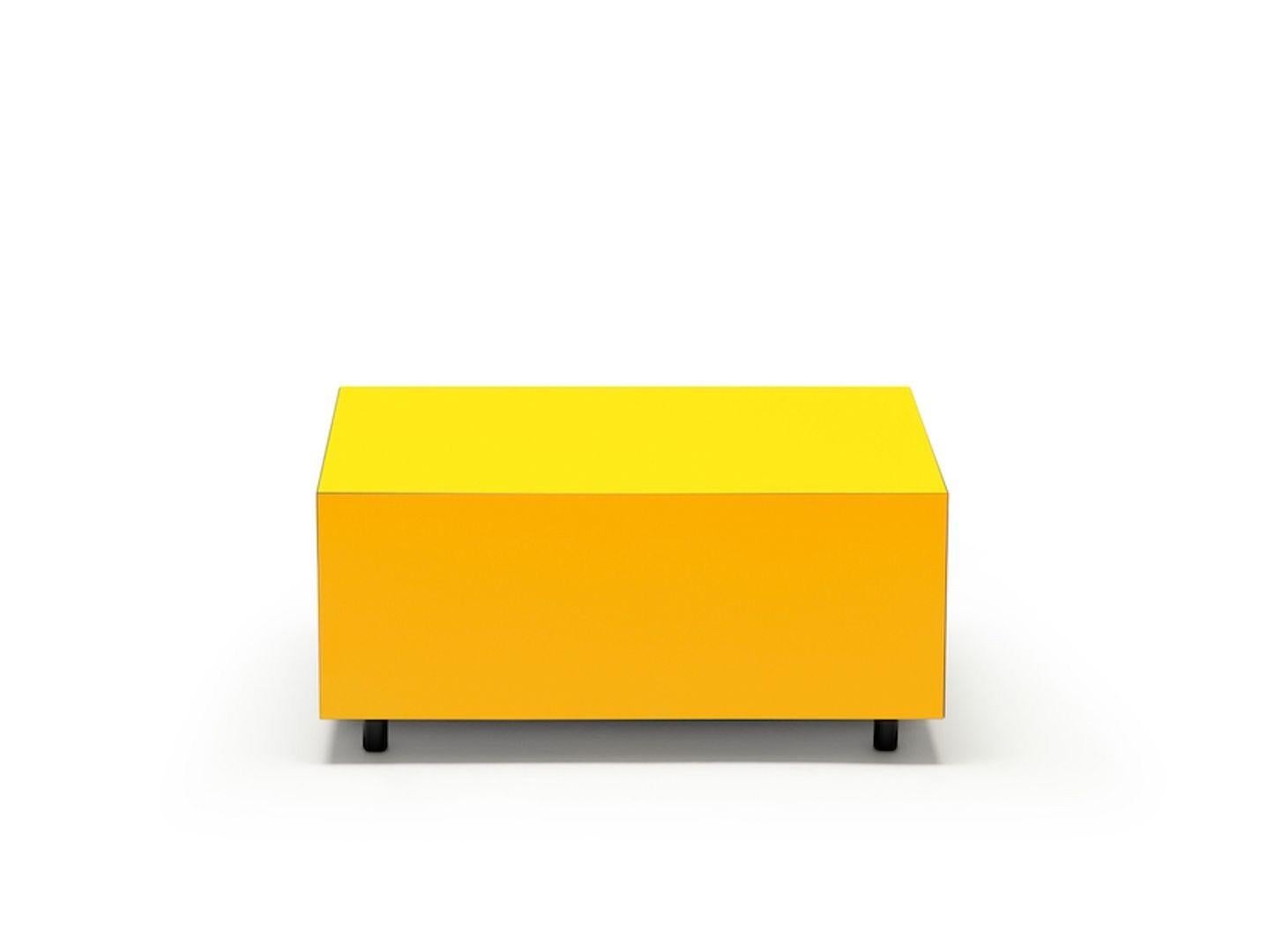 Italian Bloc L640 With Drawer Yellow Established & Sons Pauline Deltour For Sale