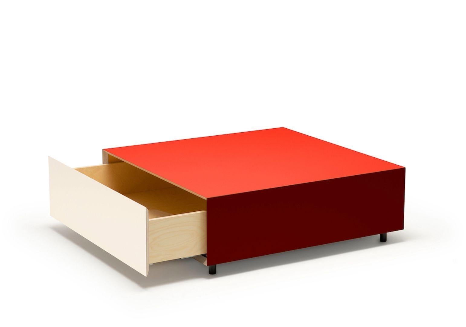 Birch Bloc L850 With Drawer Yellow Established & Sons Pauline Deltour For Sale