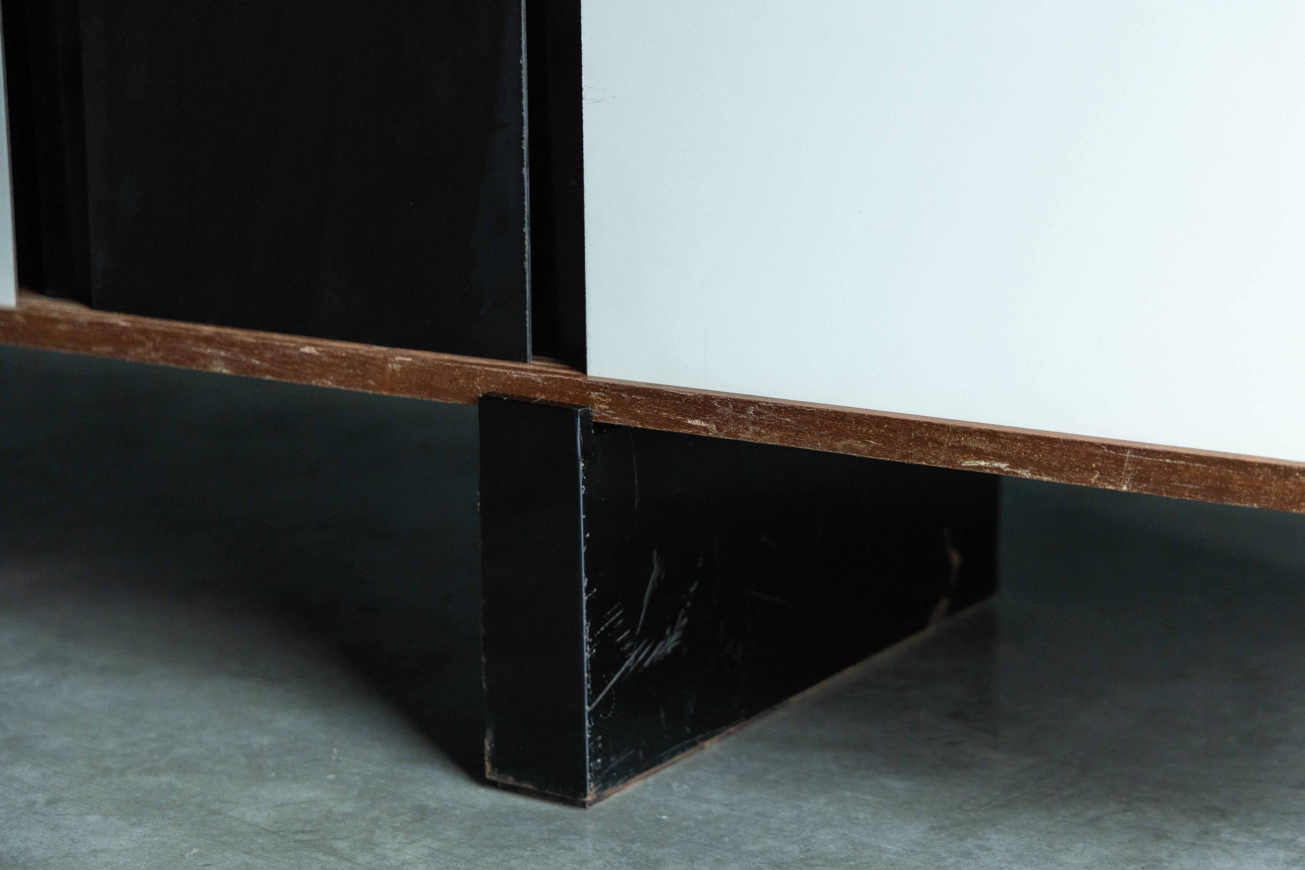 'Bloc' Sideboard by Charlotte Perriand for Cité Cansado, France, 1950s For Sale 3