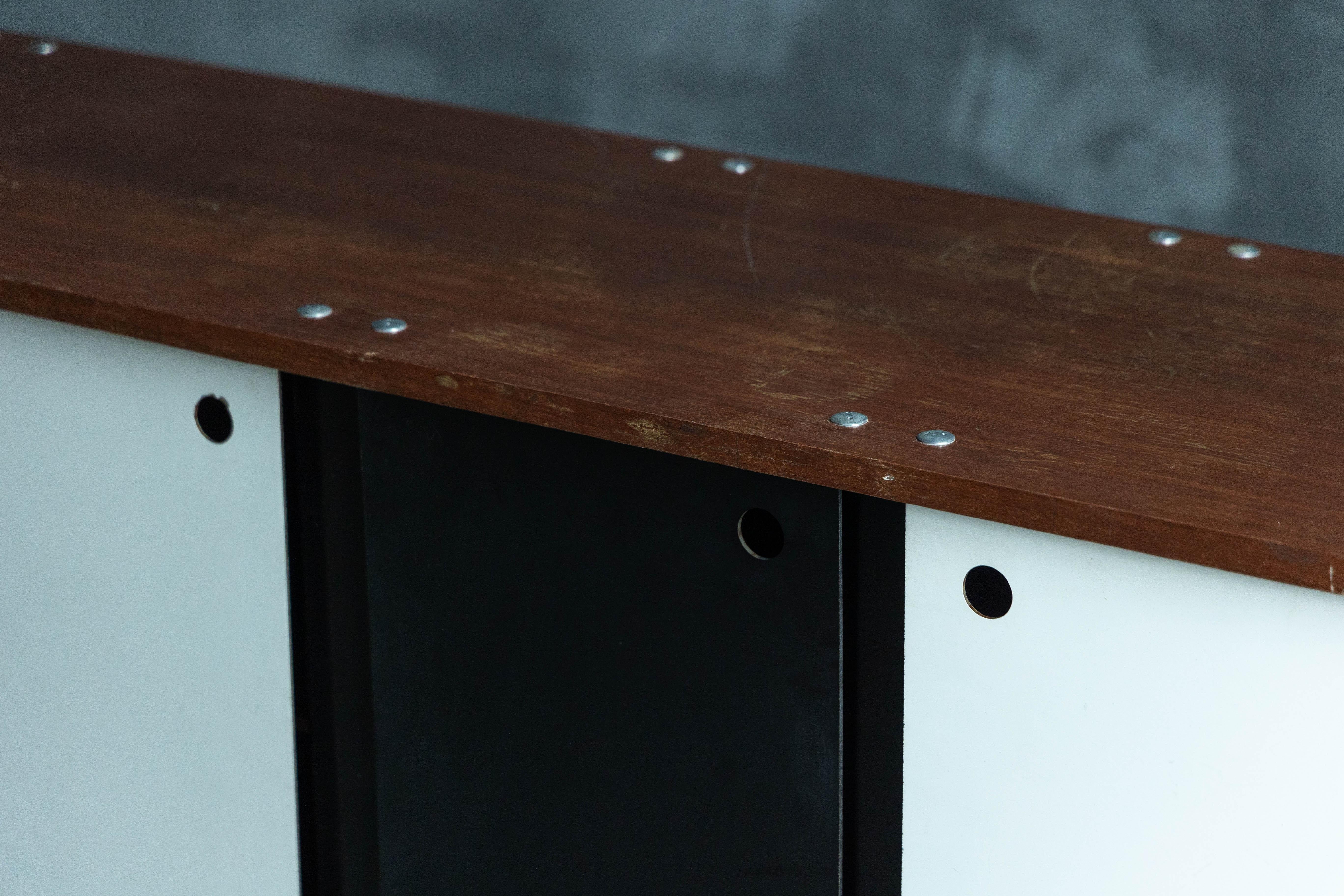'Bloc' Sideboard by Charlotte Perriand for Cité Cansado, France, 1950s For Sale 6