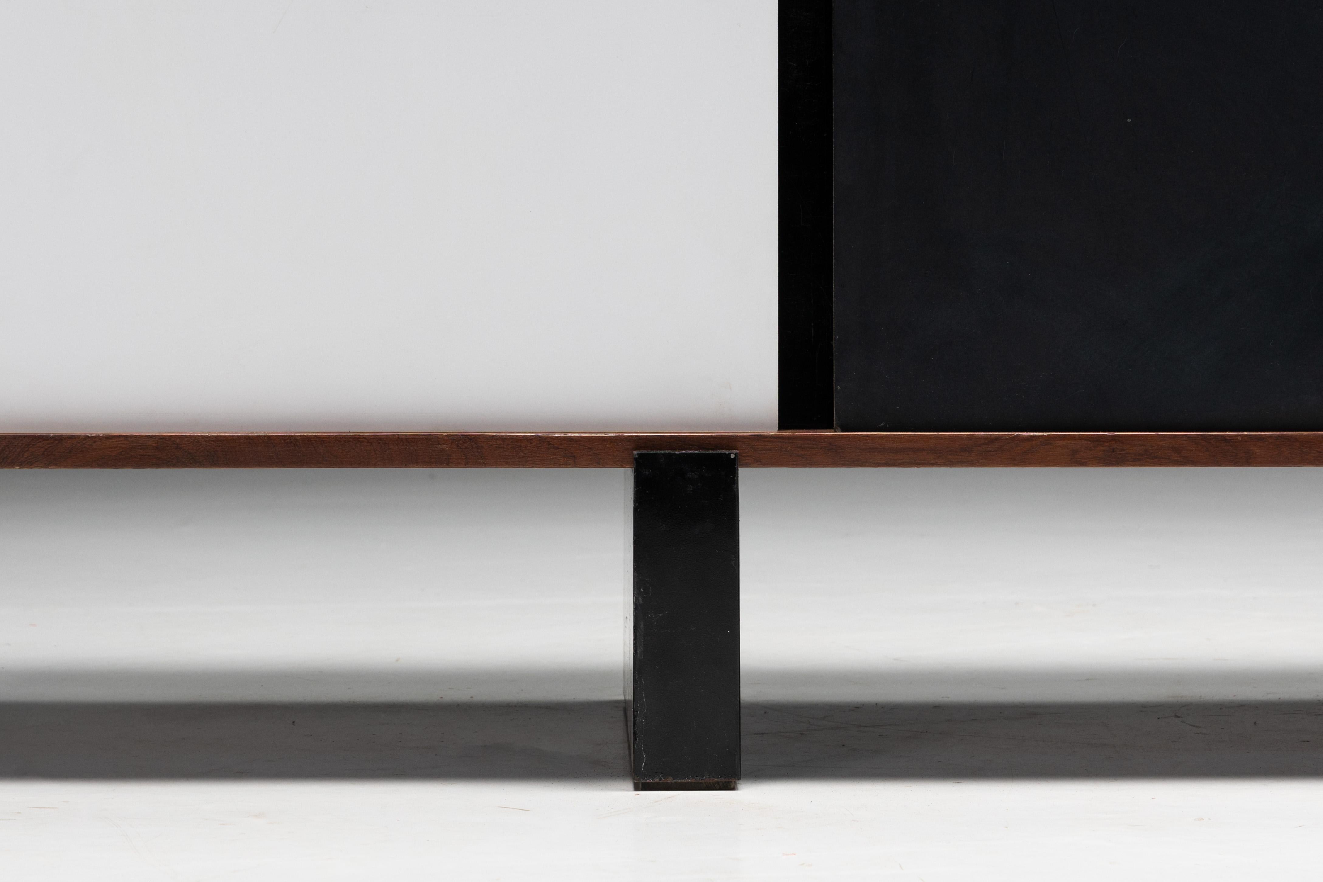 Mid-Century Modern 'Bloc' Sideboard by Charlotte Perriand for Cité Cansado, France, 1950s For Sale