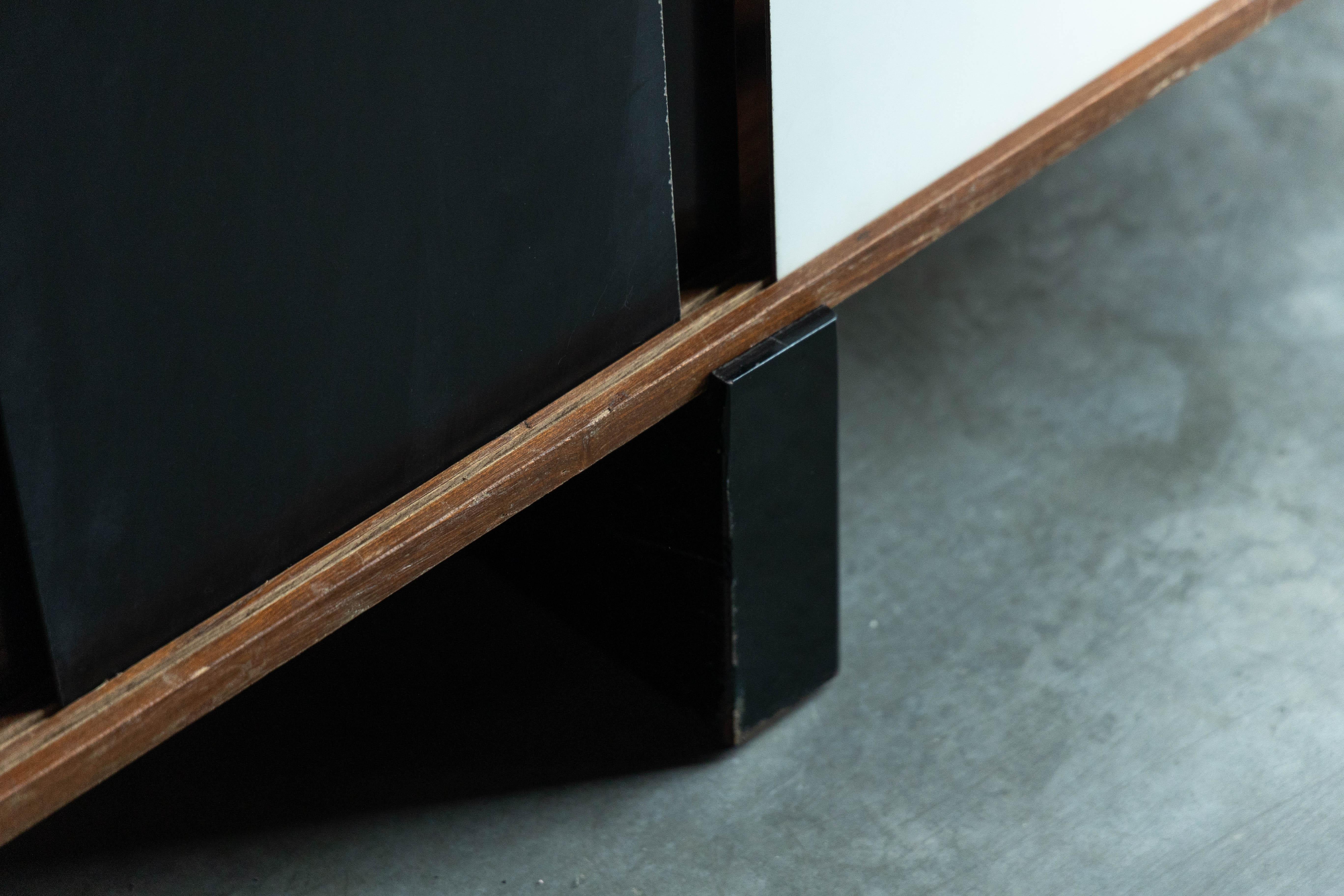 French 'Bloc' Sideboard by Charlotte Perriand for Cité Cansado, France, 1950s For Sale
