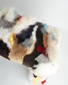 BLOC Upholstered Sheepskin Bench