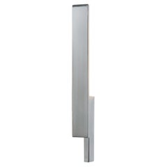 Bloc Wall Sconce , Brutalist LED Light Fixture, Mirror Polished Aluminium
