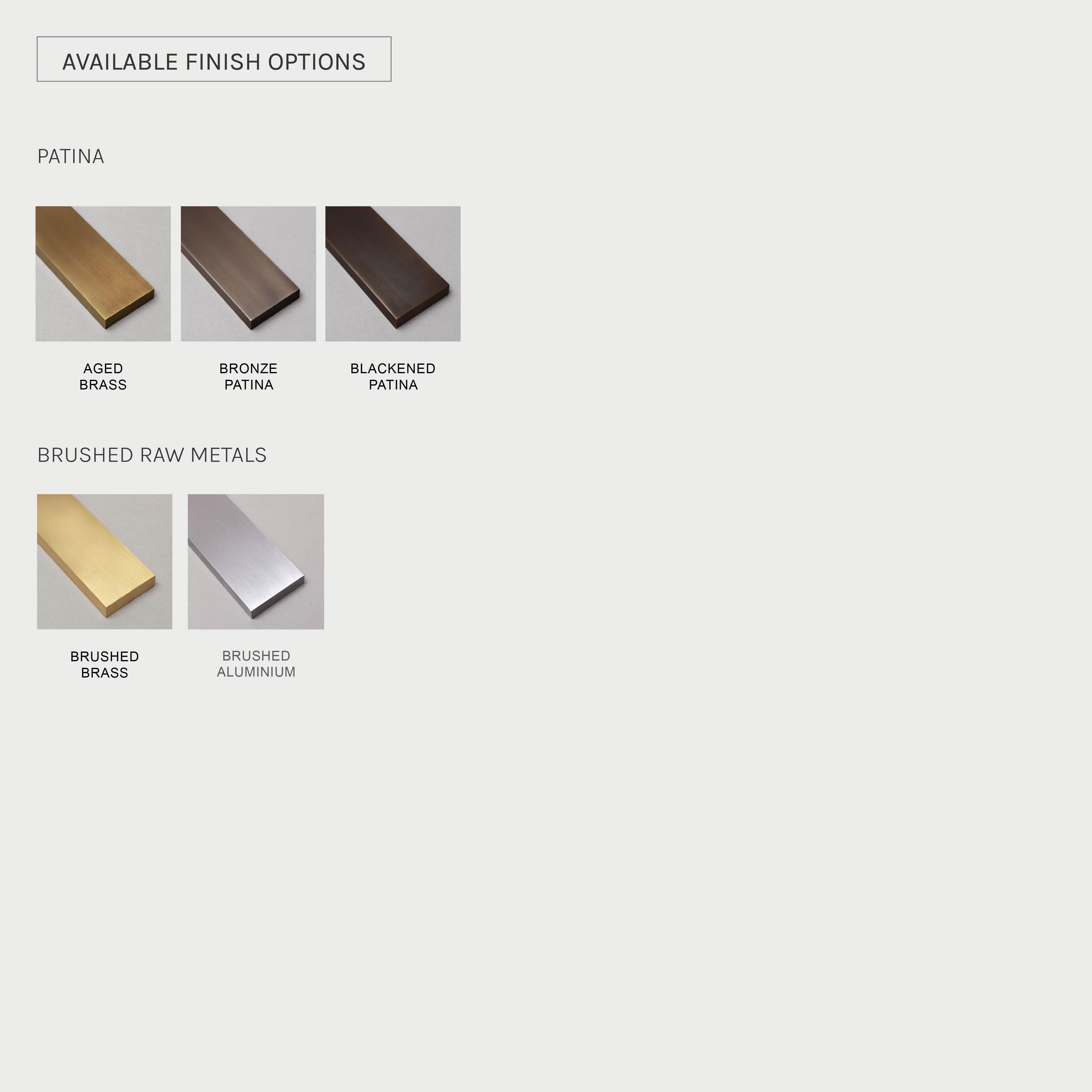 Aplique de pared Bloc , Luminaria LED, Latón cepillado macizo Aluminio en venta