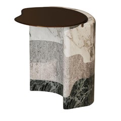 Blocca Beistelltisch aus Marmor von Sheree Stuart Design