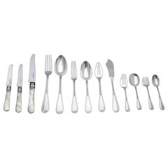 Bloch & Esch. - 273pc. Antique French 950 Sterling Silver Flatware Set