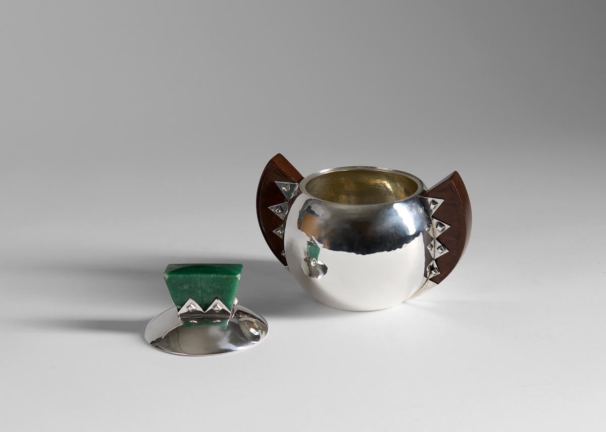 Silberschmied Bloch-Eschwege, Art Deco Tee- und Kaffeeservice, Frankreich, um 1930 1