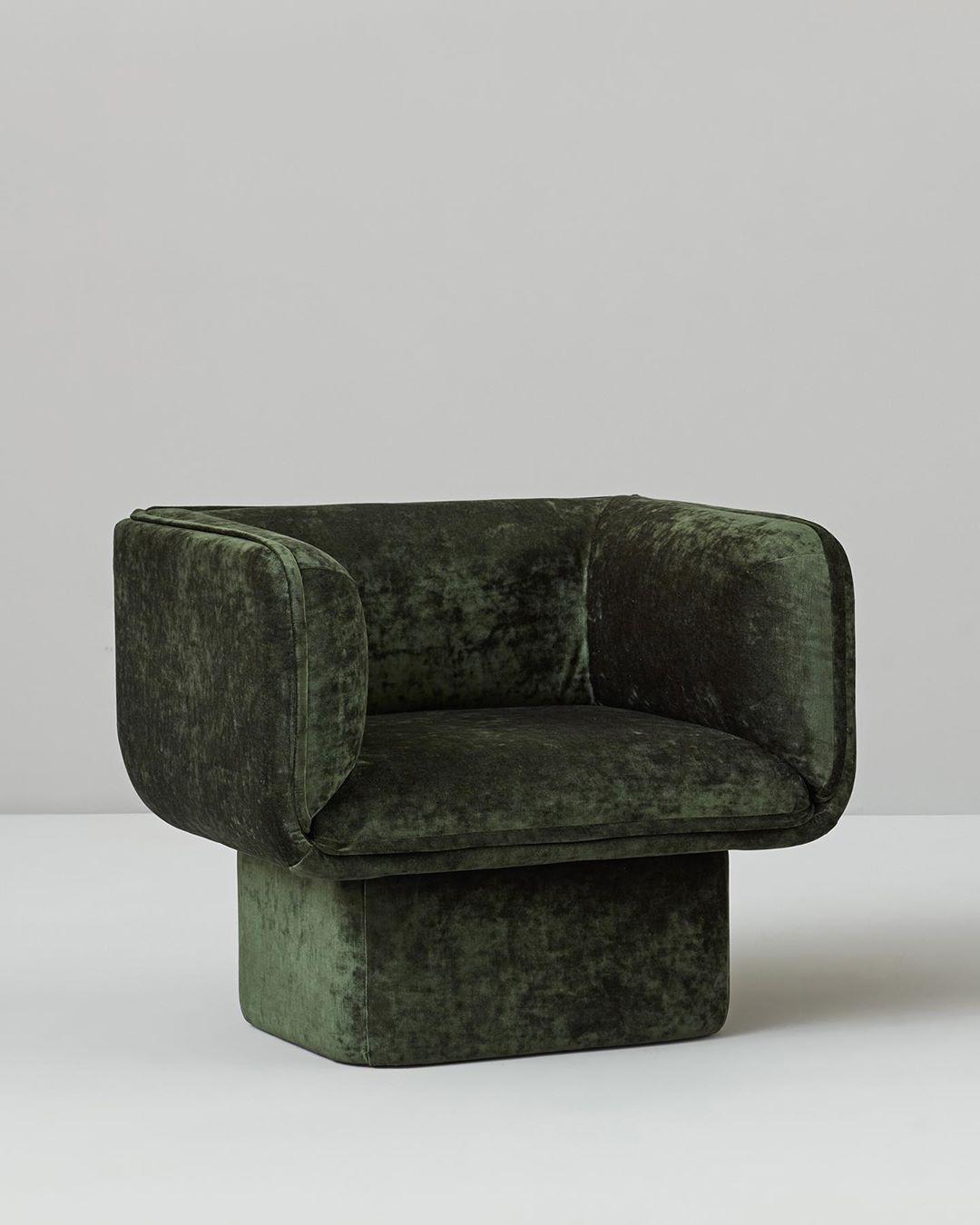 Spanish Block Armchair by Pepe Albargues For Sale