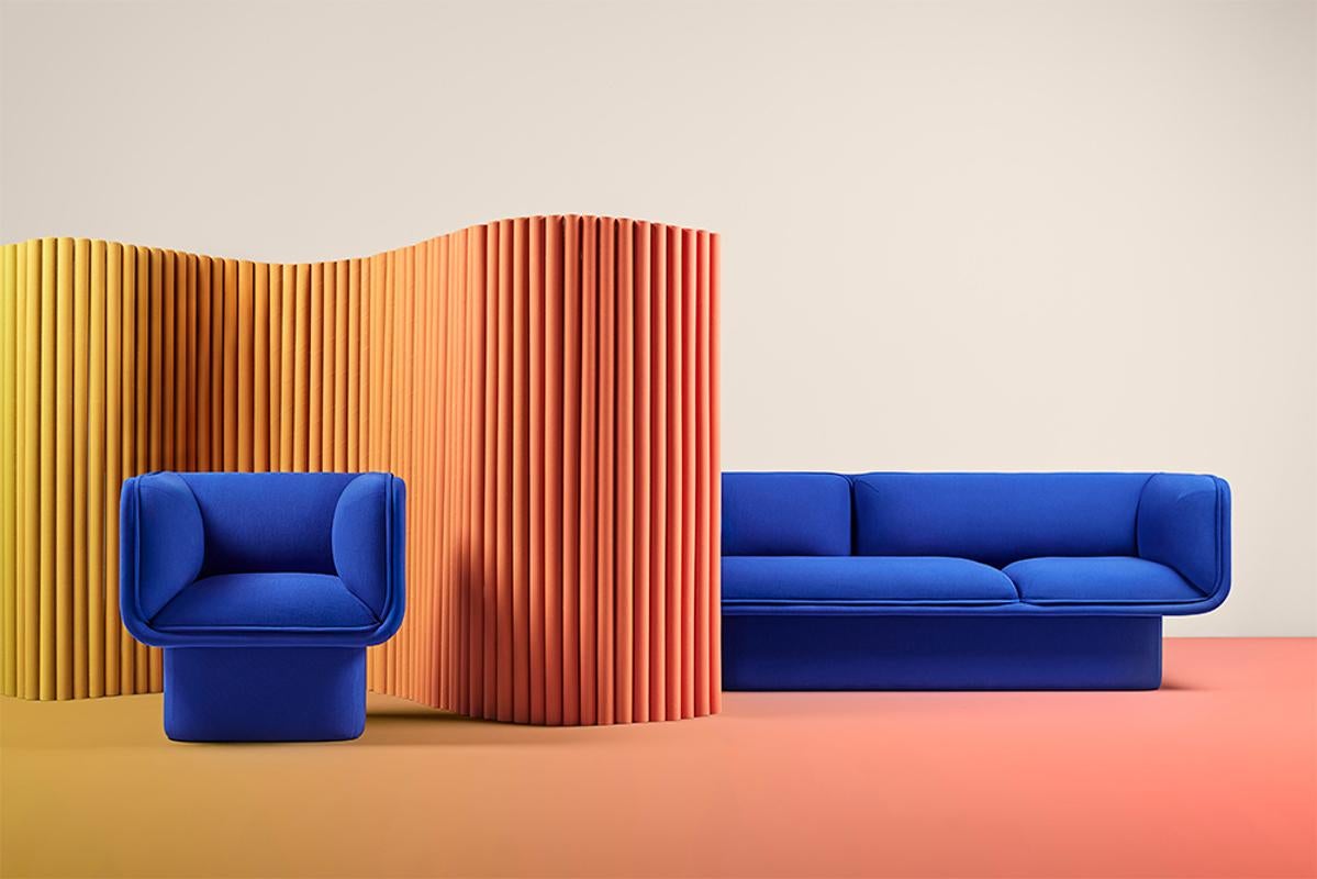 Post-Modern Block Armchair, Studio Mut