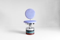 Silla Bloque Lavanda Abajo - Silla de comedor de MAS CREATIONS BY MASQUESPACIO