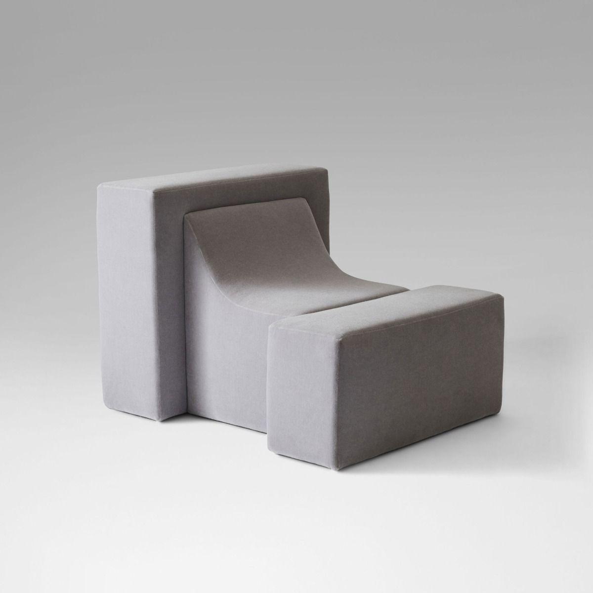Contemporary Block Chair For Sale
