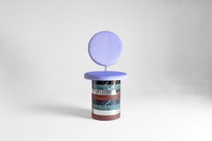 Essblock-Stuhl in Lavendel und Lila aus Mas Creations von Masquespacio, voll von Mas Creations