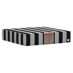 Cuscino da pavimento Block (nero e grigio)