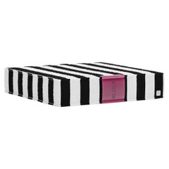 Coussin de sol en bloc (Black&White)