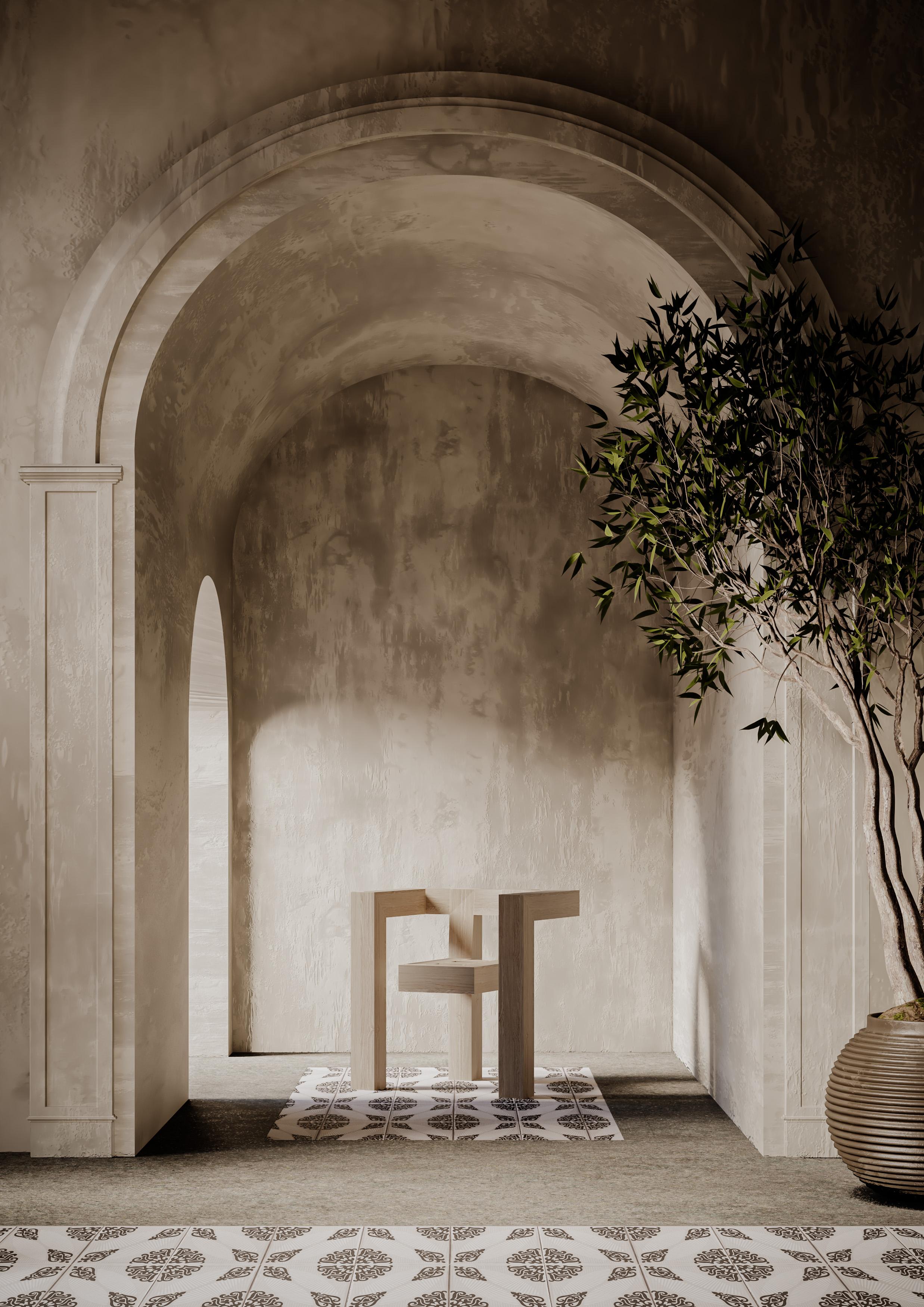 Block Chair by designed Adriane Escarfullery in vendita 4