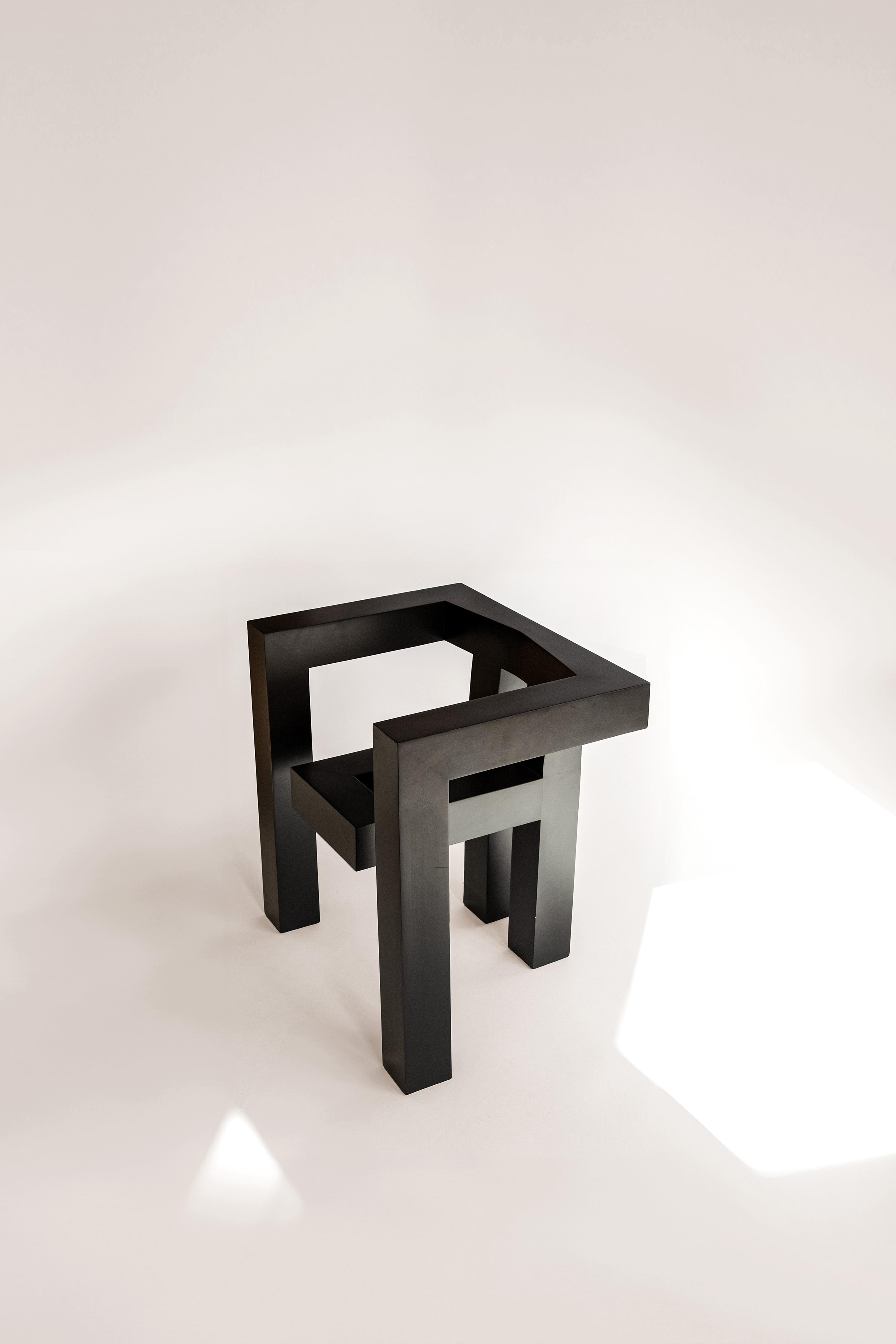 Spagnolo Block Chair by designed Adriane Escarfullery in vendita