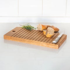 Blocco, tagliere rettangolare artigianale in Oak Oak