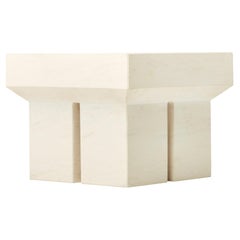 "Block Side Table" Arenisca Marble Table designed by Josep Vila Capdevila